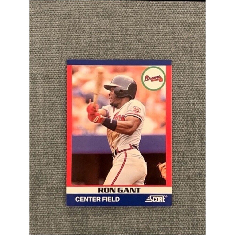 1991 Score Atlanta Braves Baseball Card Trading Card
